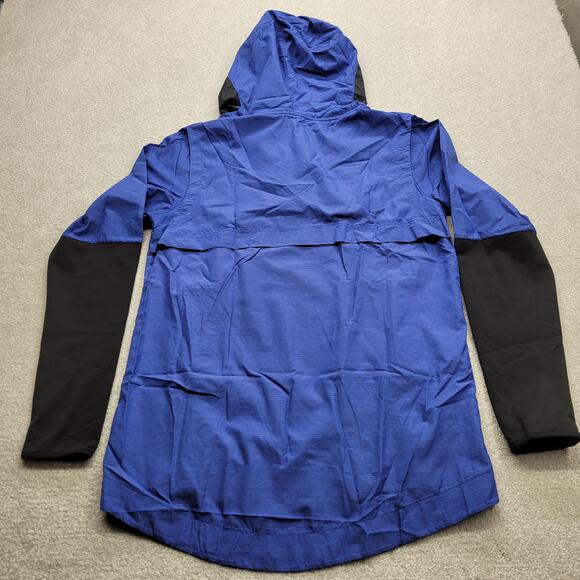 Nike New With Tags Running Jacket Windbreaker Blue And Black Men's Size Small - Picture 2 of 5